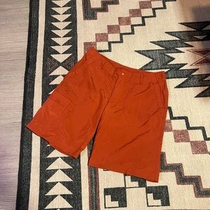 Patagonia Women’s Cargo Shorts Rust Orange Shorts